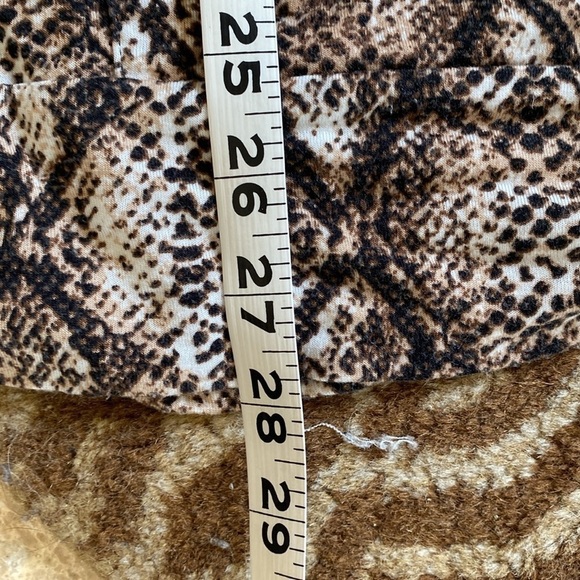 ZENANA Jersey snake print Tunic Womens hooded longline Cozy Soft loungewear XL - Picture 8 of 9